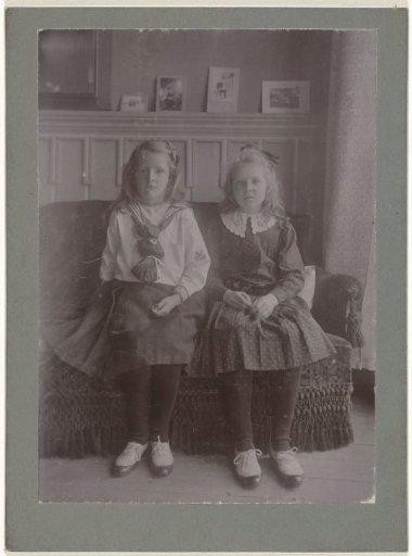 Portrait of Two Girls
