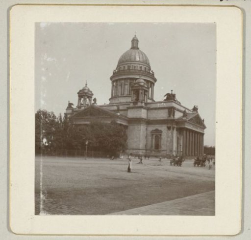 Isaac Cathedral in St. Petersburg, designed by Auguste Montferrand