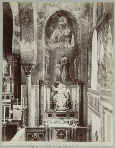 No. 610 Palermo, Cappella Palatina, interior of the Chapel of St. Joseph