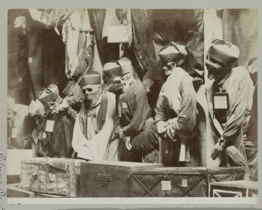 No. 154 Palermo, Capuchin Catacombs, priests
