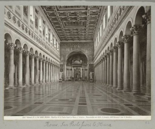 Rome. San Paolo fuori le Mura