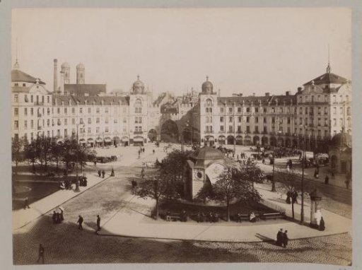 View of the Karlstor in Munich