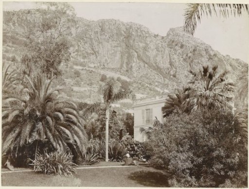 View of Villa Chauvassaignes in Menton