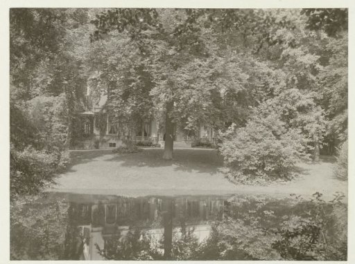 View of the Country House De Wildbaan, Driebergen, the residence of the photographer