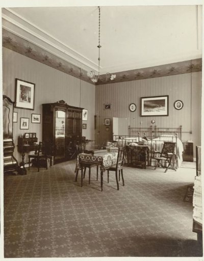 Bedroom on the estate De Wildbaan, Driebergen
