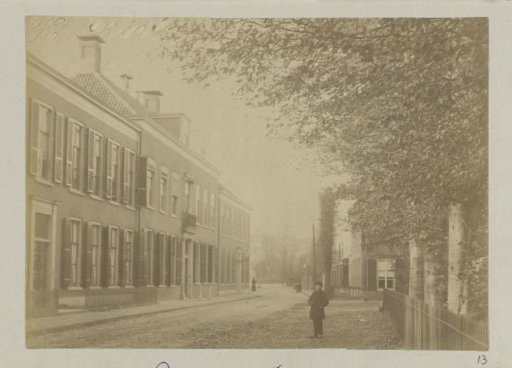 Street view of the village street in Zeist