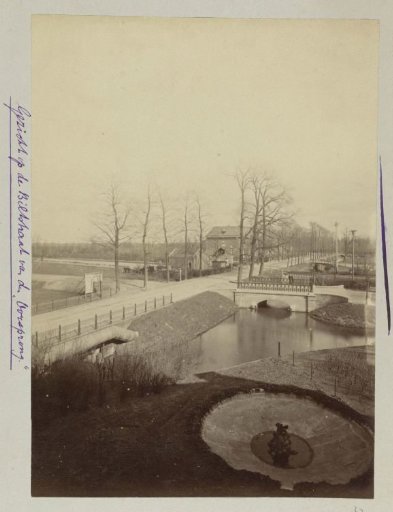View of the Biltstraat from the country house De Oorsprong