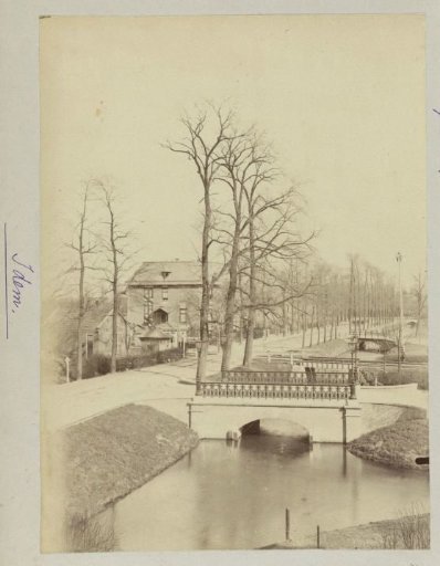 View of the Biltstraat from the country house De Oorsprong