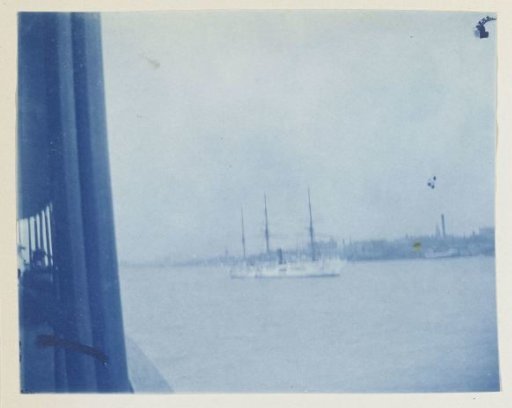 View of the Three-Masted USS Yantic