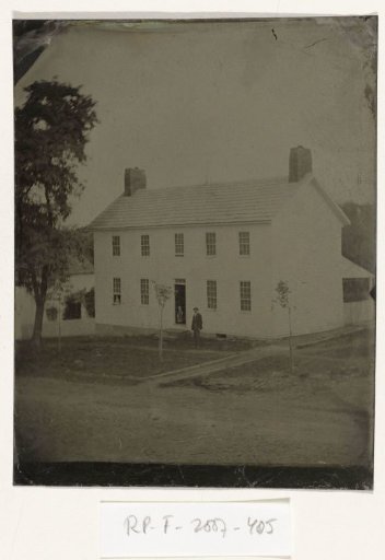 View of a wooden house