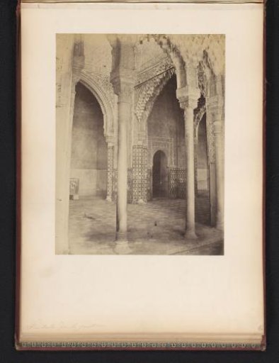 Interior of the Hall of Justice in the Alhambra, Granada, Spain