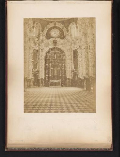 Interior of the Cartuja de Granada, Spain