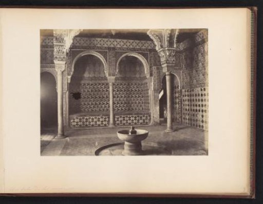 Interior of the Hall of the Beds in the Alhambra, Granada, Spain