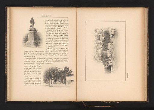 Two men on the street in Algiers, Algeria