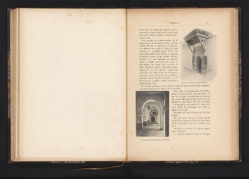 View of the entrance to the tomb of Sidi Boumediene in Tlemcen, Algeria