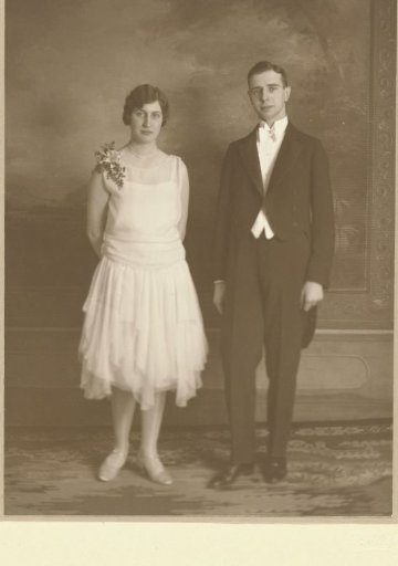 Portrait of Pètrus Jan Rienstra van Stuyvesande and Jacoba Went at their engagement