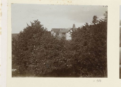 View of a house or hotel in the Harz