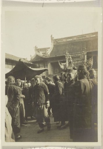 Market square in China town