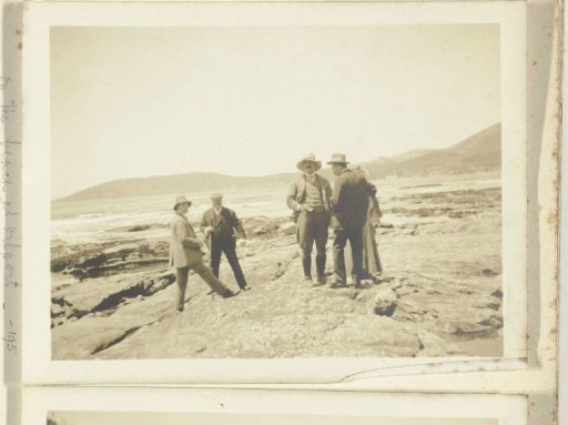 On the beach at Oilport