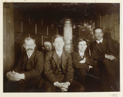 Portrait of the gentleman companions