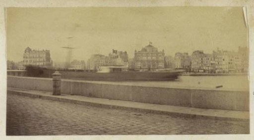 View of the Quai des Etats Unis and the Grand Quai at Le Havre