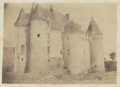 Exterior of a castle in France