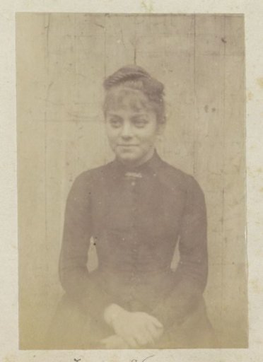 Portrait of an unknown Frenchwoman