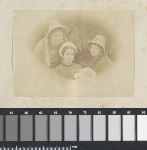 Group Portrait of Three Frenchwomen and a Baby
