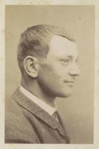 Portrait of a Frenchman, Identified as Emile, in Profile