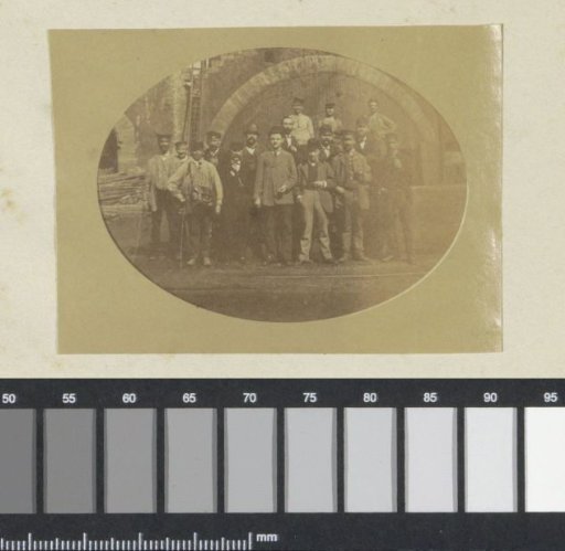Group Portrait of (Probably) Railway Staff in France
