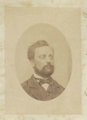 Portrait of a bearded Frenchman, designated as 'uncle Victor?'