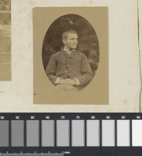 Portrait of a Frenchman, from the front