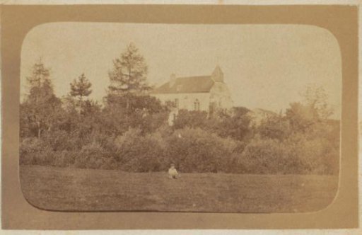 View of a country house, possibly in Arnaville