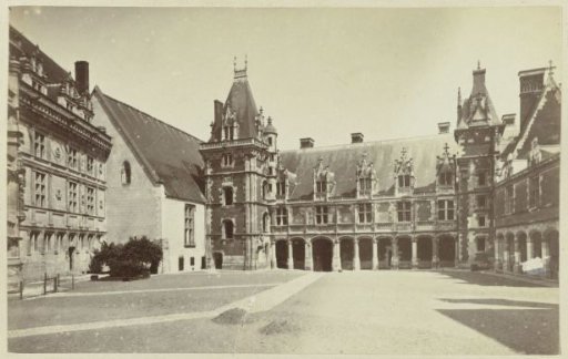 Courtyard of the Castle of Blois