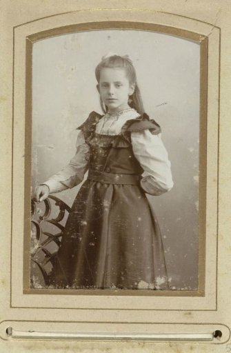 Portrait of a Girl in a Dark Dress