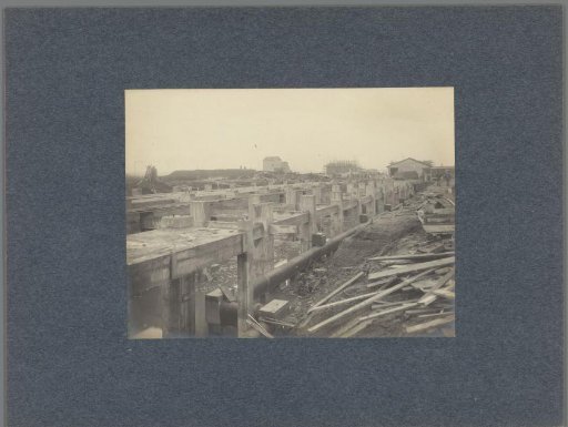 Construction site in Nieuw-Mathenesse