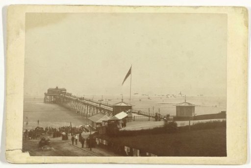 Ferrotype Studio by a Pier