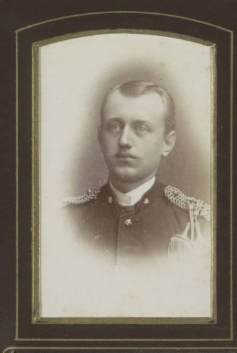 Portrait of a Man in a Military Uniform