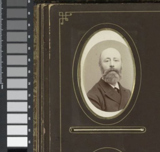 Portrait of a man with a beard