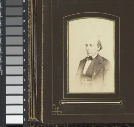 Portrait of a bald man