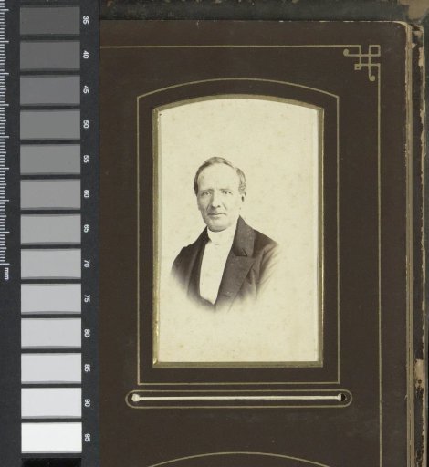 Portrait of a man with a coat