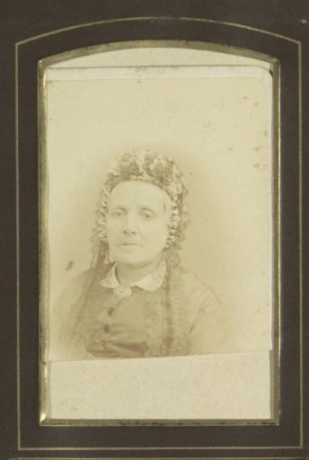 Portrait of a woman with a cap
