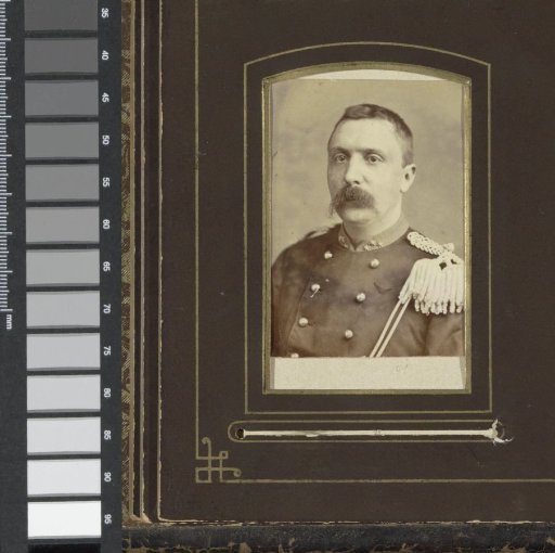 Portrait of George Doorman in Military Uniform