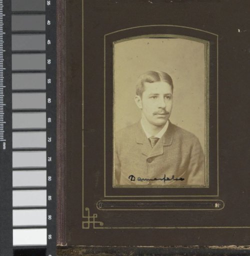 Portrait of a Young Man Labeled Dannenfelsen