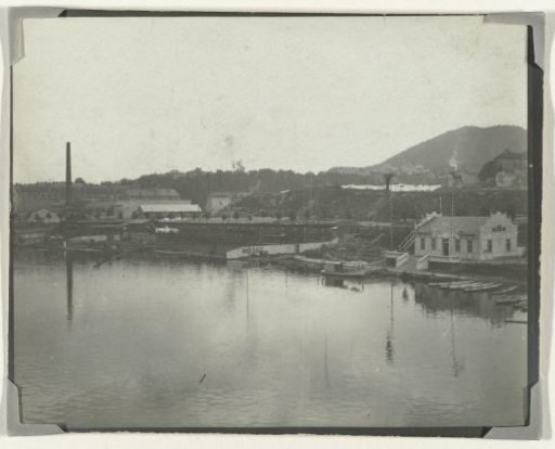 Along the Bank of a River