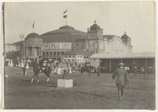 Horse racing track