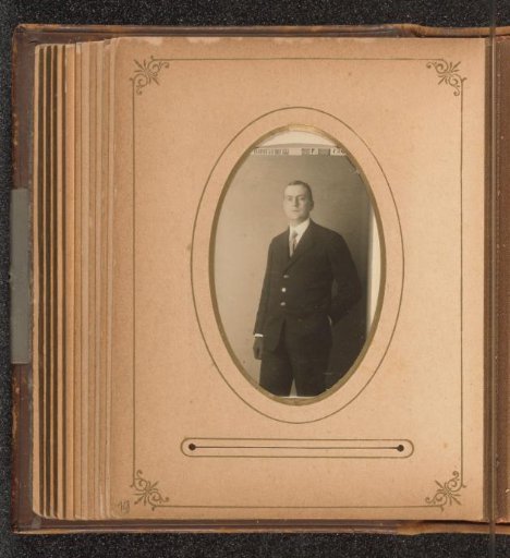 Portrait of a Man in Costume with Glasses, Probably J.G. Boelen