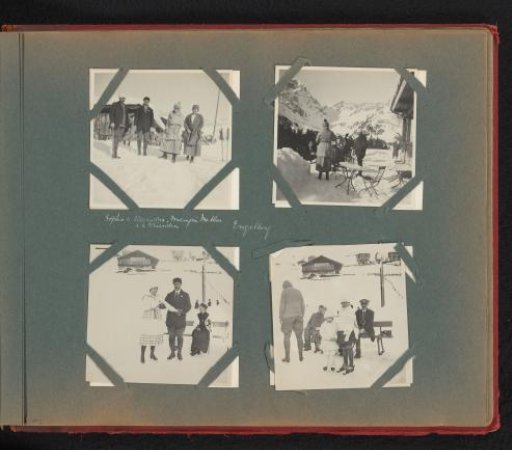 People During Winter Sports in Engelberg, Switzerland