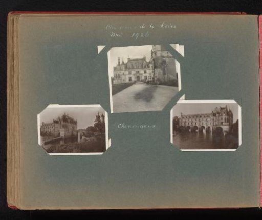 Three Views of the Château of Chenonceau in the Loire Valley