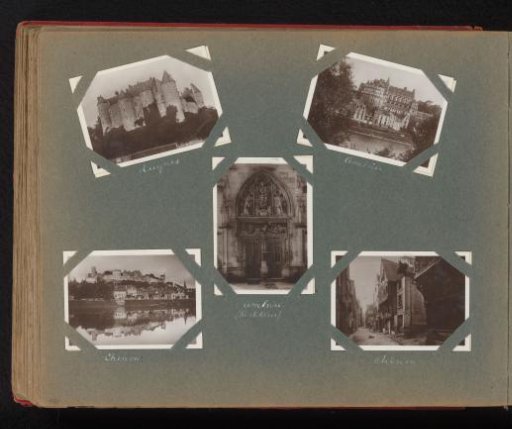Views of the Castles of Luynes, Amboise, and Chinon